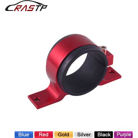 Pièces de modification automobile, support de montage pour pompe à carburant simple, montage rapide pour pompe à carburant 58 mm - rouge (1/4)