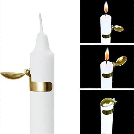 Set mit 4/8 automatischen Kerzenlöschern zum sicheren Löschen von Kerzenflammen, Zubehör für Kerzenliebhaber. – 4 Stück (1/5)