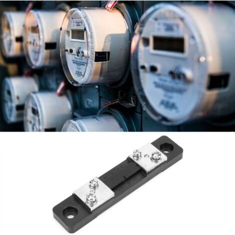 Résistance shunt pour ampèremètre CC Fielect 50 A 75 mV FL-2, 1 pièce (1/5)