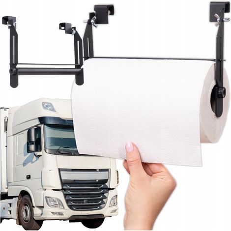 Porte-essuie-tout sans perçage pour cabine de camion (1/5)