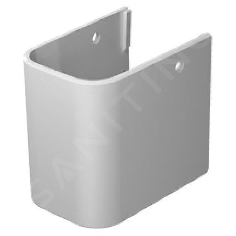 Duravit Happy D.2 - Cache-siphon, blanc - cache-siphon, avec WonderGliss 08582800001 (1/3)