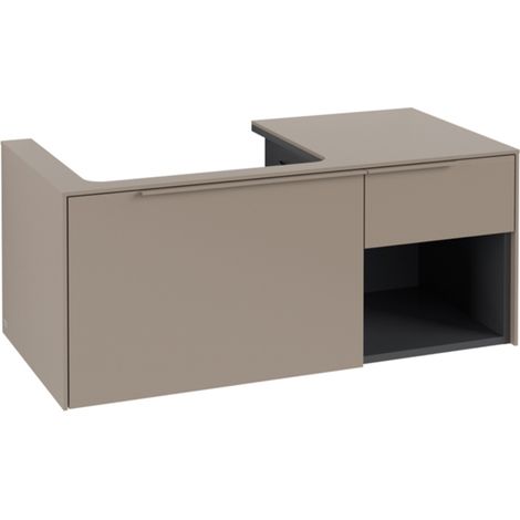 Villeroy &amp Boch Subway 3.0 armoire sous lavabo, 2 tiroirs,