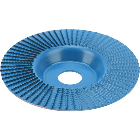 Roue Polissage Bois 125mm Carbure Tungstène Fin pour Meuleuse Finition Sculpture et Détail (1/4)