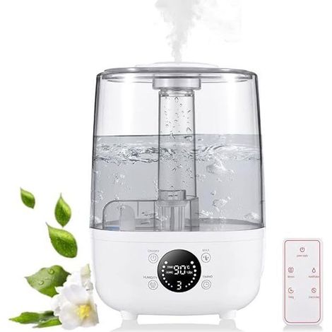 1 Humidificateur, 4L,, 3 modes brouillard, Minuterie, Maison (1/5)