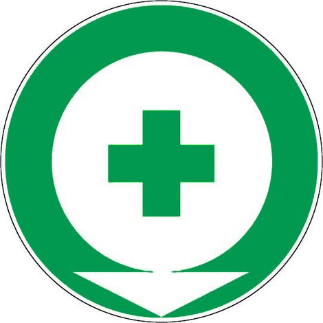 Panneau Pharmacie (croix verte) - Rigide Ø300mm - 4060743