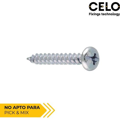Scatola viti celo Tornigrap 35 argento 4 8x25mm