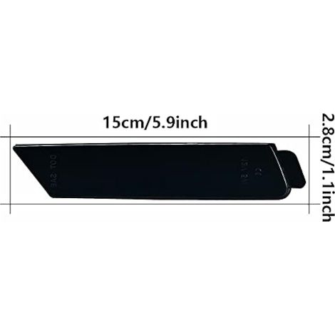 Lot de 2 feux de position latéraux à LED de remplacement pour Mercedes-Benz C-Hevy et C-Amaro (2010-2015), lentille fumée, étanches et antichoc, feux de position latéraux avant blancs. (1/3)
