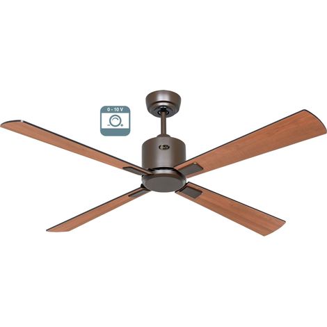 ECO NEO III 132, Ventilatore senza Luce Corpo Marrone, CasaFan