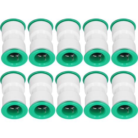 Lot de 10 raccords rapides pour purificateurs d'eau, type droit, 20 mm. (1/5)
