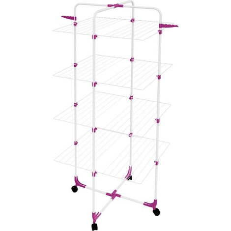 Framar Stendino a Torre Plus 4 Piani in Acciaio Verniciato 68x68x167cm (1/4)