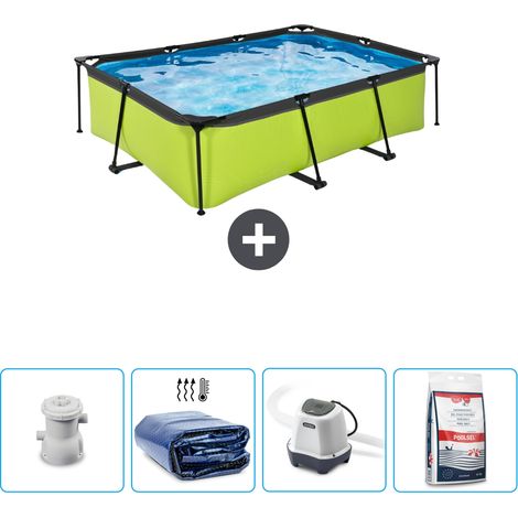 Exit Pool Rechteckig - 220x150x65 cm - 5-teilig SCB54 (1/4)