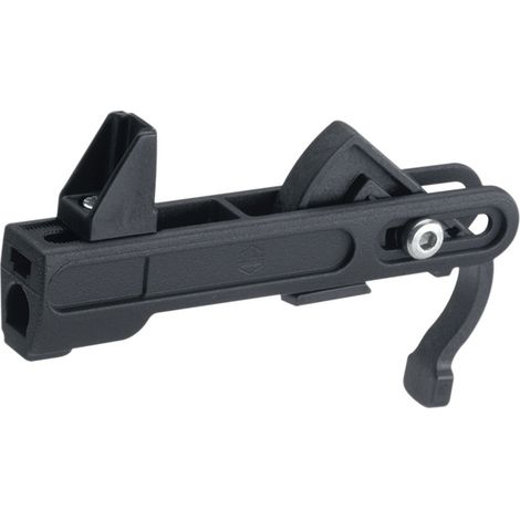 MACO RUSTICO Ladenhalter Classic Gr. 0, Ladenstärke 15-40 mm, schwarz (10860) (1/5)