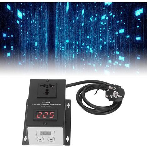 10000W Electronic Voltage Regulator Thyristor Step Up/Down Converter 220V EU (1/5)