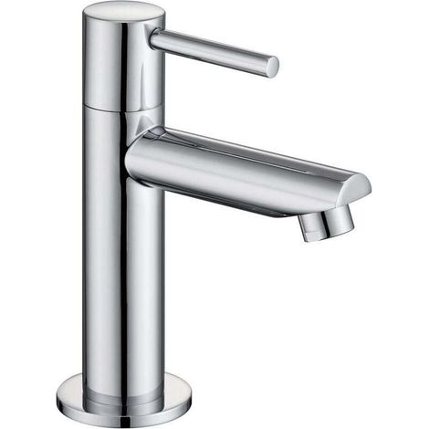 Robinet d'eau froide Robinet d'eau froide Robinet de lavabo Robinet de salle de bain pour toilettes d'invités à eau froide (1/4)