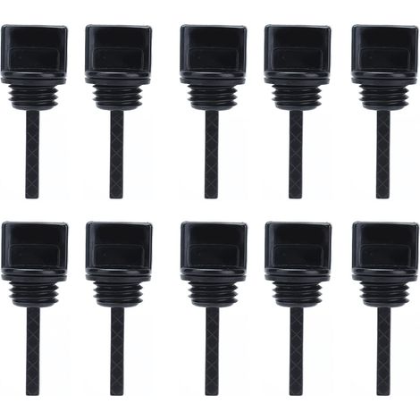 Lot 10 jauges huile ABS – mesure volume – moteur essence 152 154 – noir