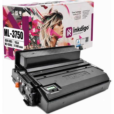 Toner Inkdigo MLT-D305L compatibile con Samsung ML-3750N ML-3750ND ML-3753ND, certificato TÜV. (1/5)