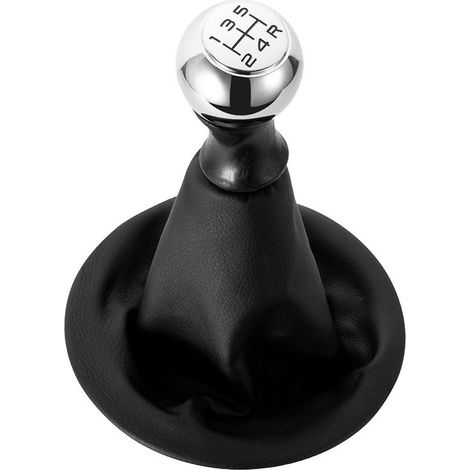 Pièces et accessoires automobiles : Jeu de cache-poussière pour pommeau de levier de vitesses manuel Peugeot Citroën 5 vitesses, noir, intégré, léger, monobloc, cache-poussière intégré Peugeot Citroën (1/4)