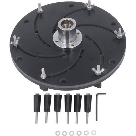 Mandrin Longworth M33 pour le travail du bois, en alliage d'aluminium, autocentrant et centrifuge, 300 mm / 11,81 pouces