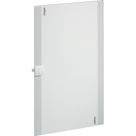 Hager – Porte pleine pour armoire électrique 600x800mm – Acier revêtu poudre – IP40 – Finition esthétique pour installations électriques - FD52PN (1/5)
