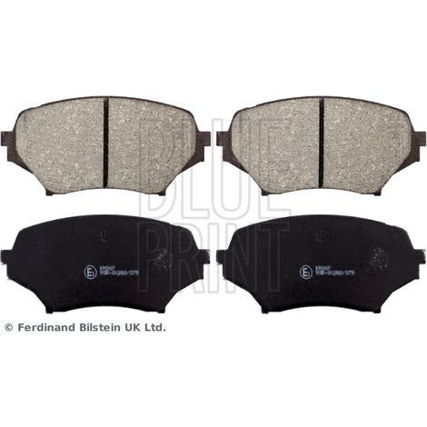 Kit de plaquettes de frein, frein à disque Blue Print ADM54290 MAZDA N1Y2-33-28Z