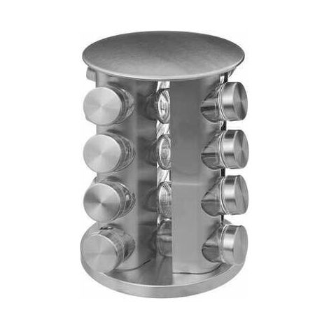 PORTA SPEZIE ROTANTE 16 contenitori 80ml (1/4)