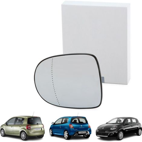 Glace de rétroviseur, miroir gauche Twingo 2 Clio 3 Modus - (1/4)