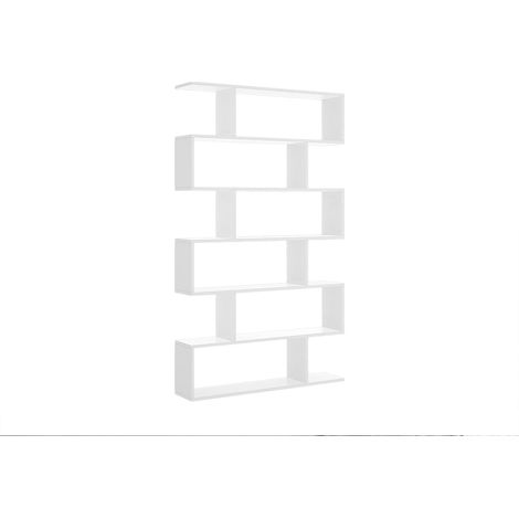 Scaffale alto bianco 6 riquadri - TOMINI (1/4)
