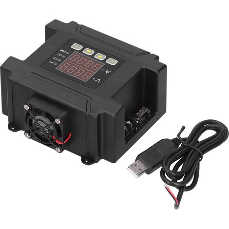 Alimentation numérique réglable et régulée avec écran LCD et convertisseur abaisseur (0-5 A) avec boîtier (1/5)