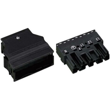 Connecteur d'alimentation série (connecteur réseau) WINSTA MIDI WAGO 770-115/K010-165 mâle, droit Nombre total de pôles (1/4)