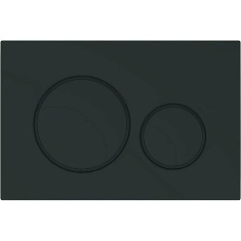Suitable for GEBERIT DUOFIX Sigma 20 WC control panel - Matt Black (115.882.16.1) (1/2)
