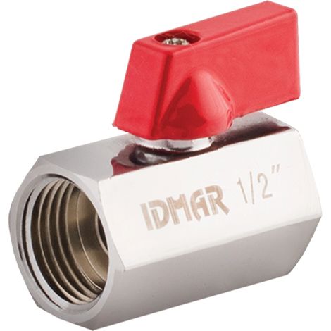 IDMAR 3/8" Mini-Kugelhahn mit Innengewinde (DN10)
