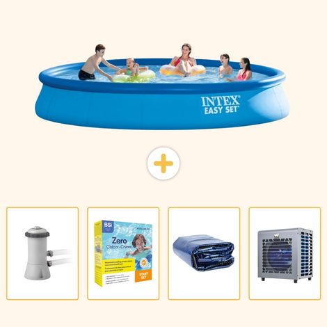 Intex Piscine Easy Set Ronde - 457x84 cm - 5-pièces S331 (1/5)
