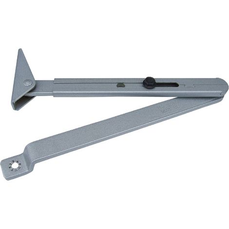 Geze 101878 Braccio A Compasso Per -Ts1500 Argento Senza Fermo