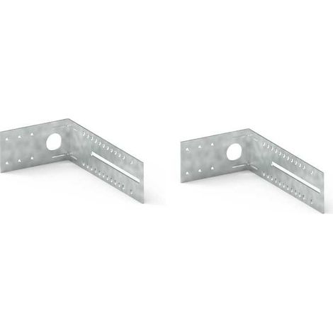 Equerres de fixation universelles déport 107 mm (1/3)