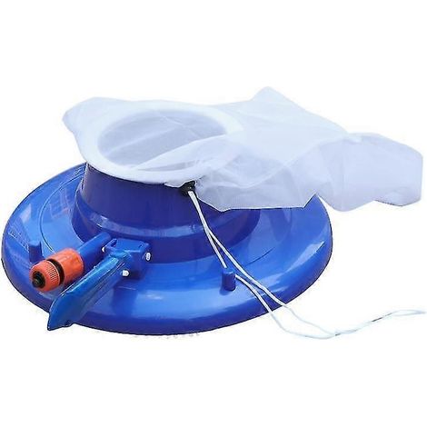Pool Vacuum Cleaning Tool - Round Handle Mesh Bag Swimming Pool Suction Head (1/3)