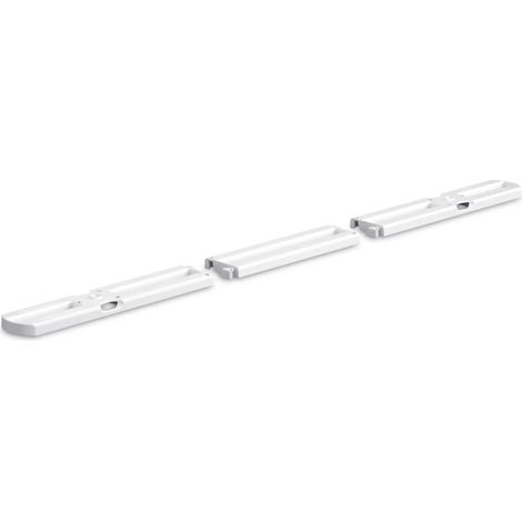 Accessoires pour jardinière de balcon Balconera 80-100 blanc, 74 x 5,5 x 2 cm, complément pour jardinière de balcon, 19015 (1/5)