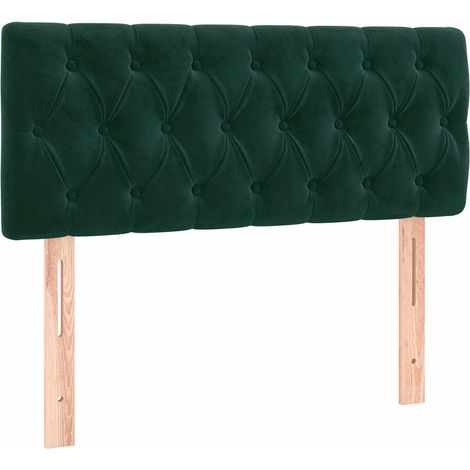 Maison Exclusive - Testiera Verde Scuro 100x7x78/88 cm in Velluto