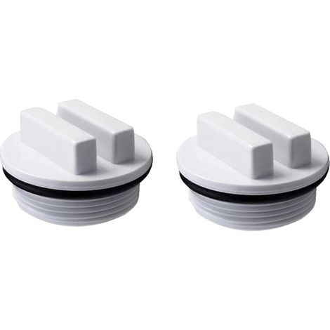 Bouchon antigel pour tuyau de retour de spa fileté de 1,5 pouce et bouchon de vidange de filtre de piscine avec joint torique pour l'hivernage (1/5)