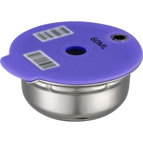 Capsule de café rechargeable et réutilisable Filtre à café en acier inoxydable pour machine à café de la série (1/5)