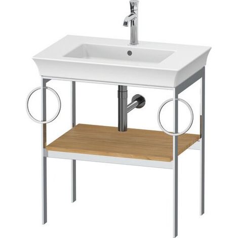 DURAVIT WT4546BH5H5 console métallique sur pied White Tulip (1/2)