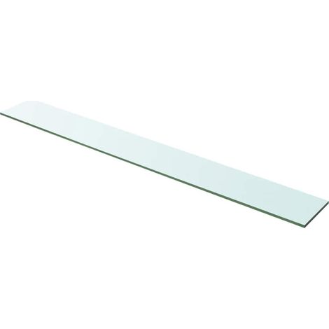 Maison Exclusive - Regalböden 2 Stk. Glas Transparent 100x12 cm