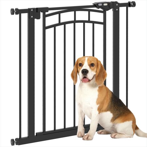 Chatière Barrière de sécurité pour chien en acier réglable 74-80 (1/5)
