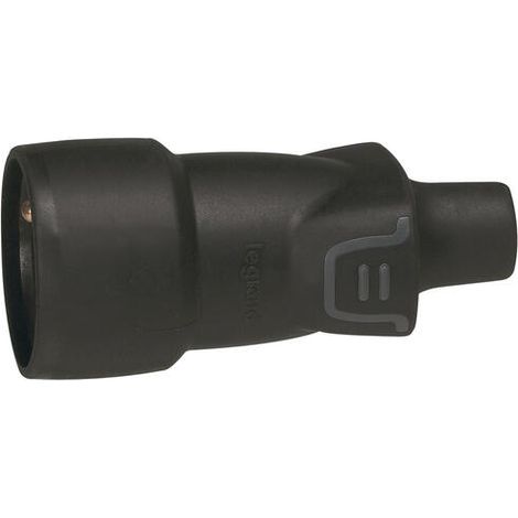 Prolongateur borne à vis 2P+T 16A IK08 IP44 à sortie droite - 050446 - LEGRAND
