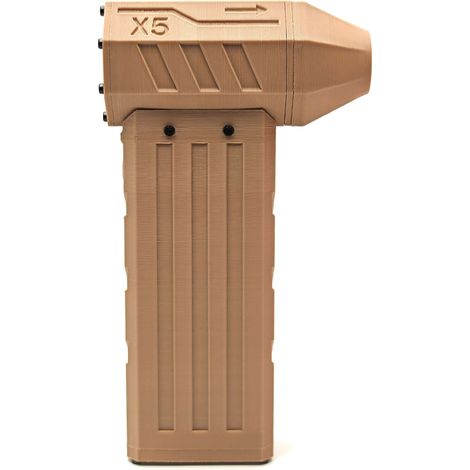 Ventilateur portable X5 à jet 130 000 tr/min, vitesse du vent 52 m/s, moteur sans balais 29 mm, souffleur haute puissance pour clavier, éclairage LED (1/4)