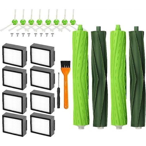 Brosse rotative de rechange pour aspirateur robot iRobot Roomba séries I7, I7+, I6, I8, I3, E7, J, E et I (brosse latérale) (1/5)