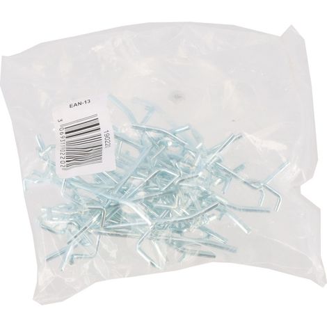 Crochets x25 - pour Établi d'atelier pliable mural - pièce de rechange pour ref OXEO 760453