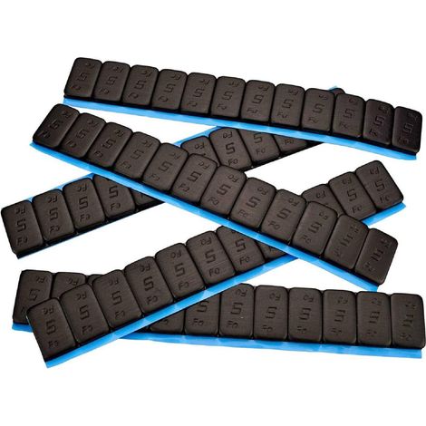 Masses adhesives noires 60g boite de 100