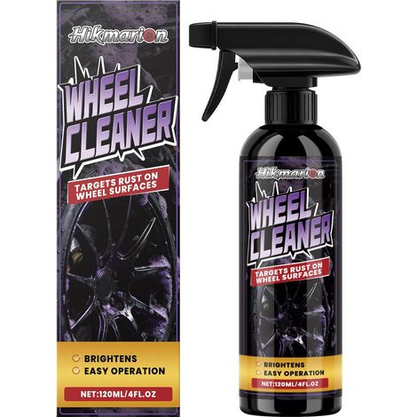 Felgenreinigungsspray, Reifenreinigungs- und Glanzspray, Spray für die tägliche Pflege, Fleckenentfernung und Aufbereitung – 120 ml -- DE (1/5)