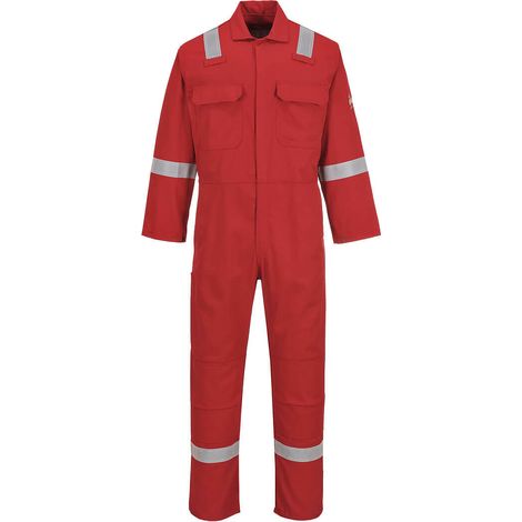 Tuta Classica Bizweld - 4XL - Rosso - Portwest
