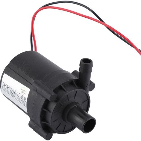 12V Einstellbare Wasserzirkulation Bürstenloser Motor Gleichstrompumpe Kabel (1/5)